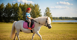 Конная прогулка на пони